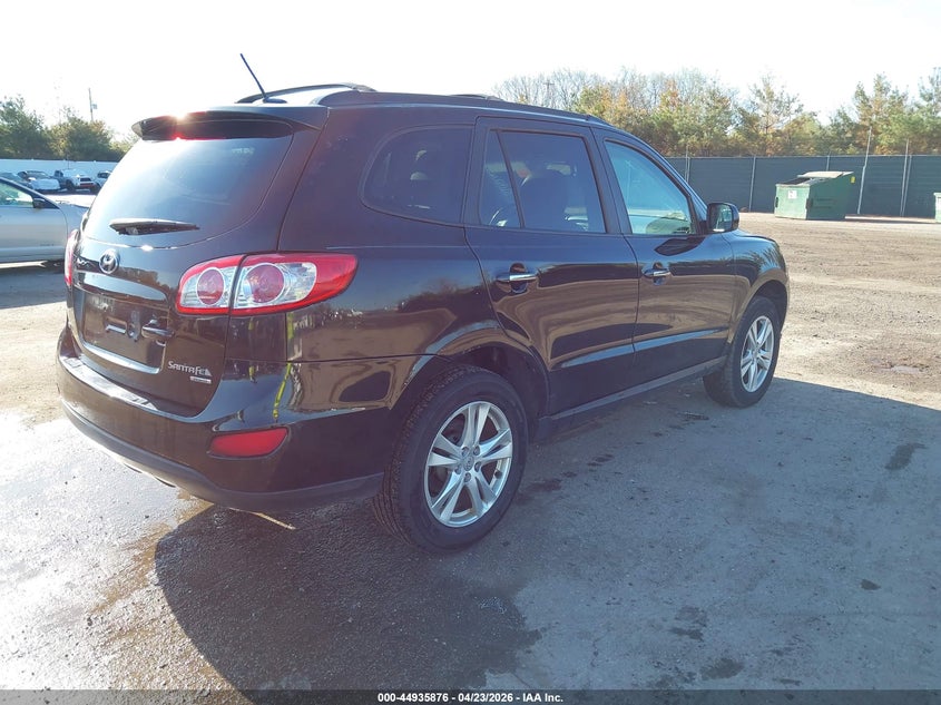 2011 Hyundai Santa fe VIN 5XYZKDAG9BG052535 IAAI salvage auction — FRONT END, Salvage (Indiana), sold $575 on 2026-08-02 (photo 4)