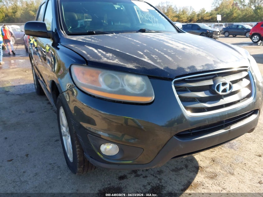2011 Hyundai Santa fe VIN 5XYZKDAG9BG052535 IAAI salvage auction — FRONT END, Salvage (Indiana), sold $575 on 2026-08-02 (photo 6)