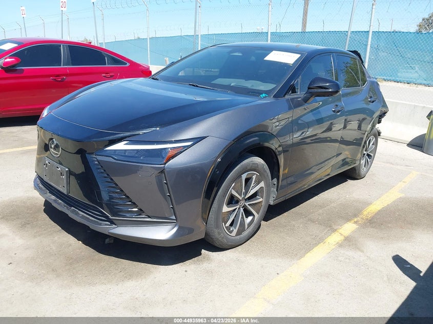 2023 Lexus Rz VIN JTJAAAAB0PA006292 IAAI salvage auction — LEFT REAR, Salvage (California), sold $9,800 on 2026-07-09 (photo 2)