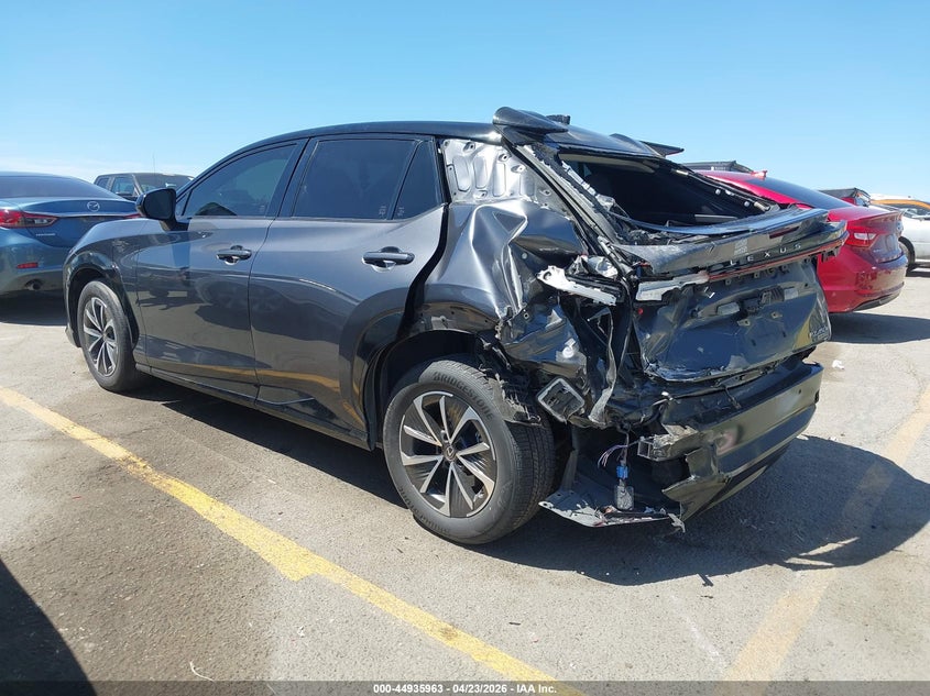 2023 Lexus Rz VIN JTJAAAAB0PA006292 IAAI salvage auction — LEFT REAR, Salvage (California), sold $9,800 on 2026-07-09 (photo 3)