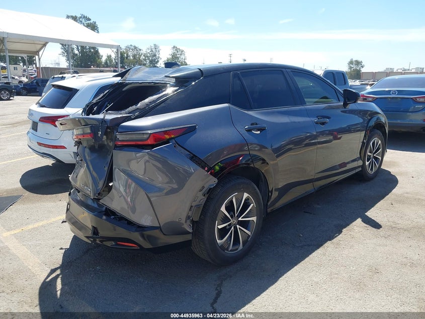 2023 Lexus Rz VIN JTJAAAAB0PA006292 IAAI salvage auction — LEFT REAR, Salvage (California), sold $9,800 on 2026-07-09 (photo 4)