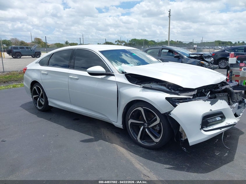 2020 Honda Accord VIN 1HGCV1F32LA031871 IAAI salvage auction — FRONT END, Salvage Title, sold $3,650 on 2026-07-23 (photo 1)