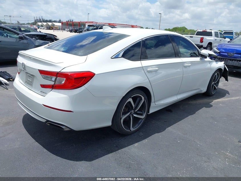 2020 Honda Accord VIN 1HGCV1F32LA031871 IAAI salvage auction — FRONT END, Salvage Title, sold $3,650 on 2026-07-23 (photo 4)