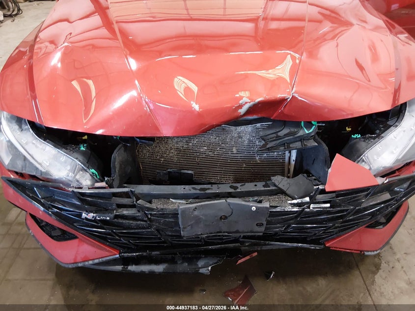 2022 Hyundai Elantra VIN KMHLR4AF6NU230358 IAAI salvage auction — FRONT END, Salvage (Idaho), sold $3,075 on 2026-07-10 (photo 6)