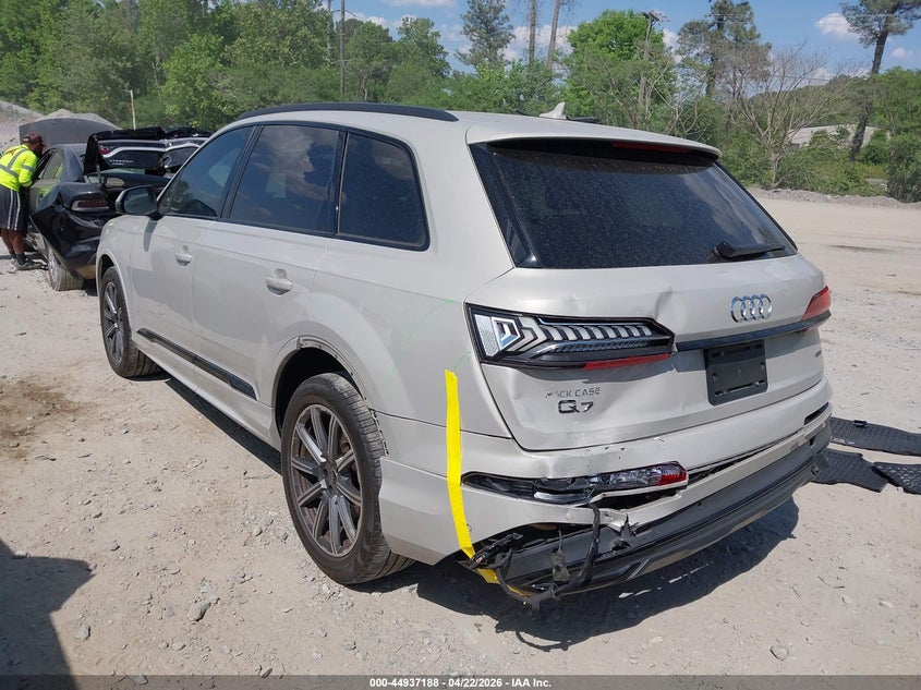 2024 Audi Q7 VIN WA1LCBF75RD003609 IAAI salvage auction — REAR END, Wait Title, sold $30,000 on 2026-07-16 (photo 3)