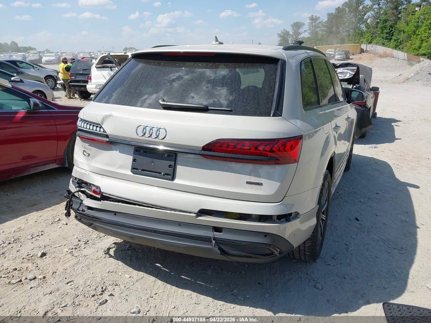 2024 Audi Q7 VIN WA1LCBF75RD003609 IAAI salvage auction — REAR END, Wait Title, sold $30,000 on 2026-07-16 (photo 4)
