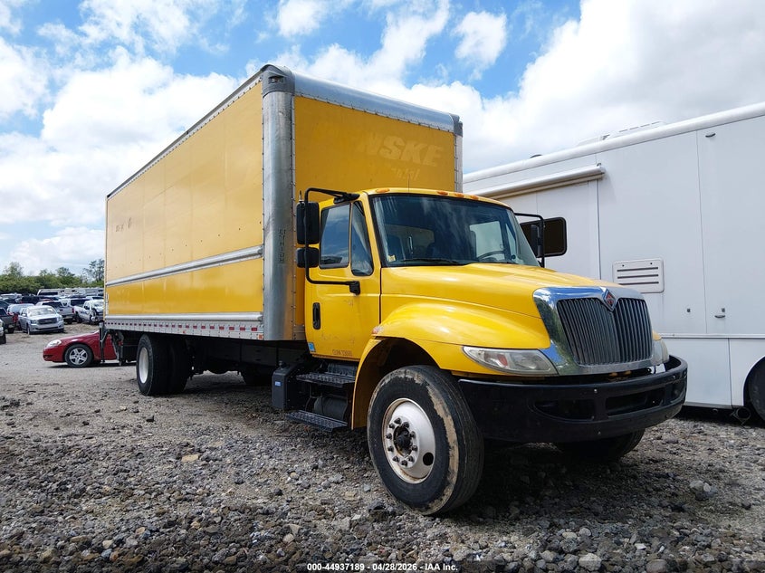2018 International VIN 3HAMMMMN1JL543313 IAAI salvage auction — REPOSSESSION, Clear (Florida), sold $9,600 on 2026-07-08 (photo 1)