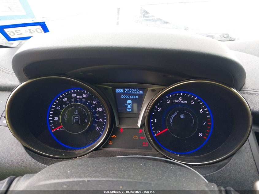 2016 Hyundai Genesis VIN KMHHT6KJ1GU133612 IAAI salvage auction — FRONT END, Original (Texas), sold $675 on 2026-07-22 (photo 7)