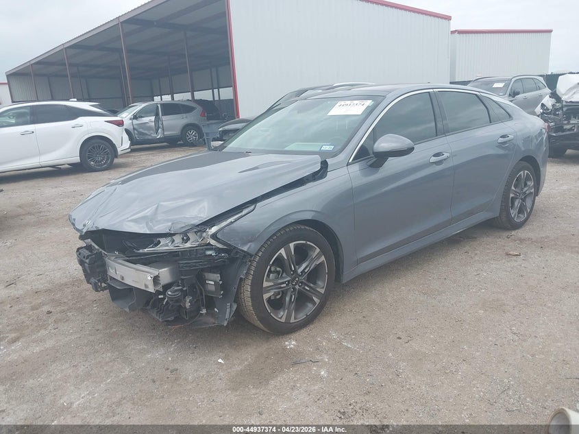 2021 Kia K5 VIN 5XXG34J24MG066911 IAAI salvage auction — FRONT END, Salvage Title, sold $6,900 on 2026-07-10 (photo 2)