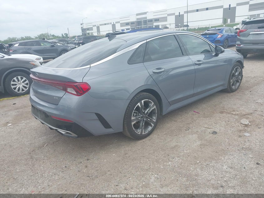 2021 Kia K5 VIN 5XXG34J24MG066911 IAAI salvage auction — FRONT END, Salvage Title, sold $6,900 on 2026-07-10 (photo 4)