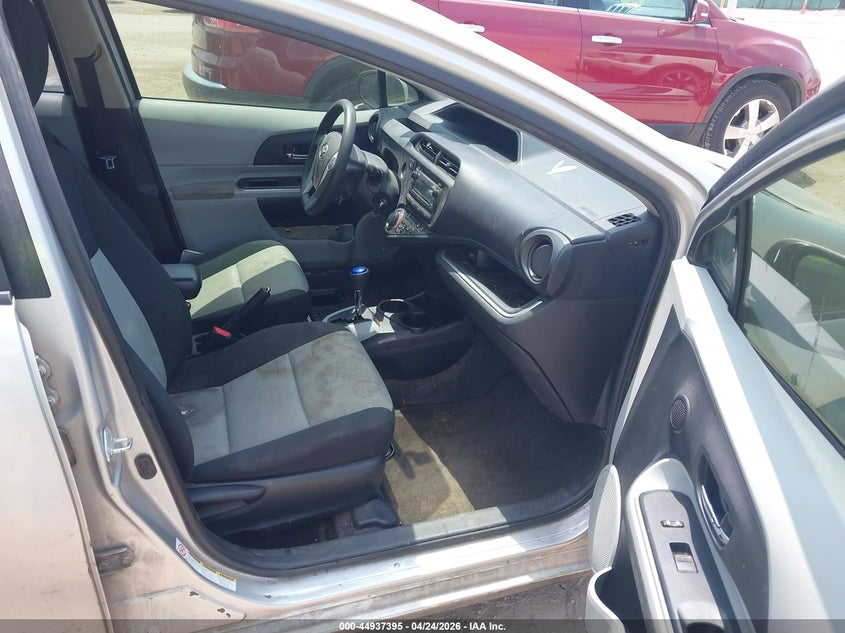 2014 Toyota Prius c VIN JTDKDTB37E1064270 IAAI salvage auction — FRONT END, Original (Texas), sold $1,000 on 2026-07-29 (photo 5)