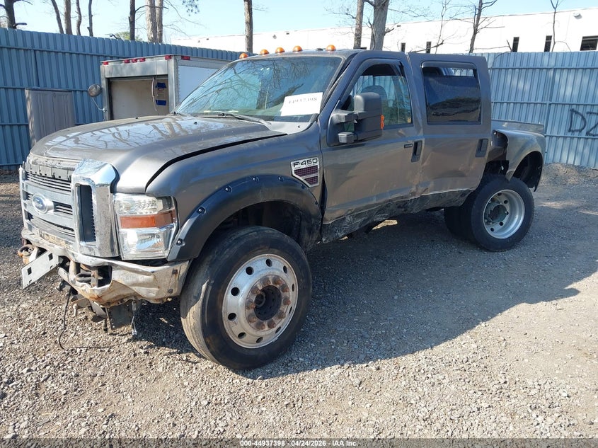 2008 Ford F450 VIN 1FTXW43R68EB41748 IAAI salvage auction — LEFT SIDE, Salvage (New Jersey), sold $25 on 2026-07-08 (photo 2)