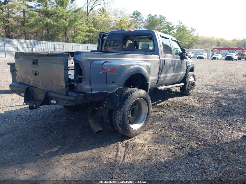 2008 Ford F450 VIN 1FTXW43R68EB41748 IAAI salvage auction — LEFT SIDE, Salvage (New Jersey), sold $25 on 2026-07-08 (photo 4)