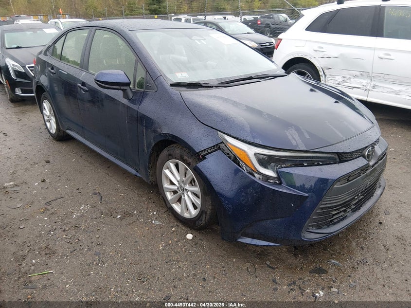 2026 Toyota Corolla VIN JTDBCMFE1T3131225 IAAI salvage auction — LEFT FRONT, Salvage (Massachusetts), sold $8,100 on 2026-07-17 (photo 1)