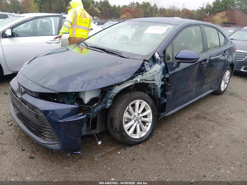 2026 Toyota Corolla VIN JTDBCMFE1T3131225 IAAI salvage auction — LEFT FRONT, Salvage (Massachusetts), sold $8,100 on 2026-07-17 (photo 2)