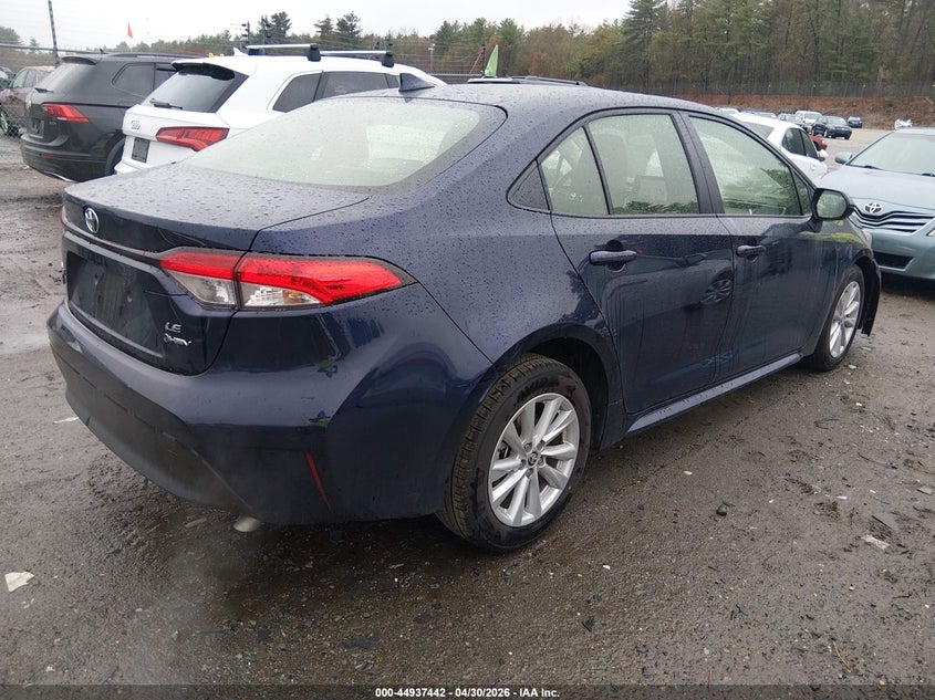 2026 Toyota Corolla VIN JTDBCMFE1T3131225 IAAI salvage auction — LEFT FRONT, Salvage (Massachusetts), sold $8,100 on 2026-07-17 (photo 4)