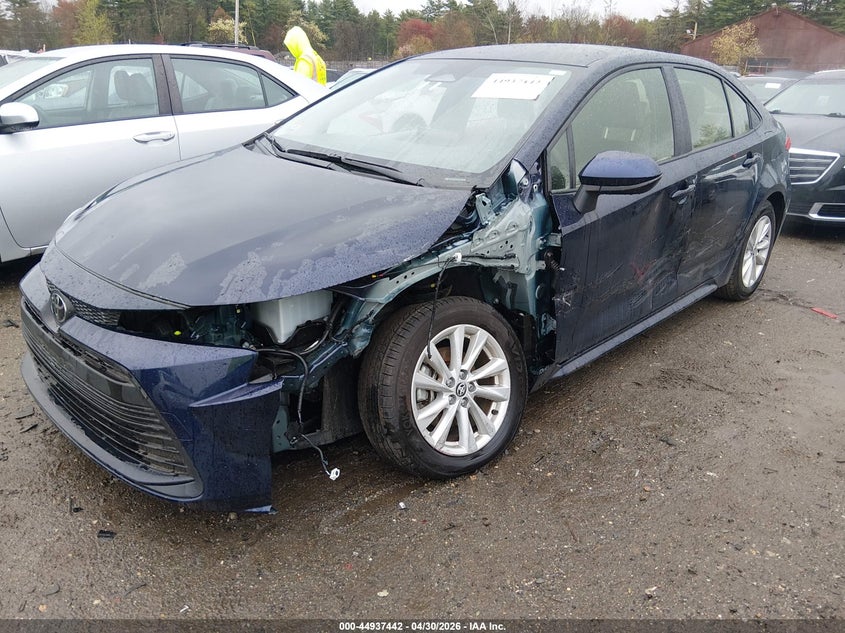 2026 Toyota Corolla VIN JTDBCMFE1T3131225 IAAI salvage auction — LEFT FRONT, Salvage (Massachusetts), sold $8,100 on 2026-07-17 (photo 6)