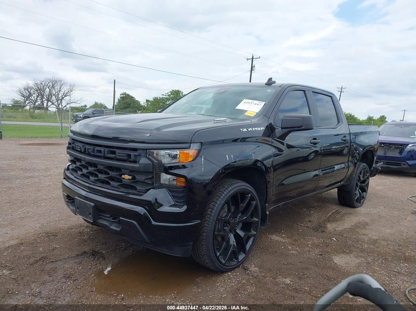 2024 Chevrolet Silverado VIN 3GCPABEK6RG458927 IAAI salvage auction — REAR END, Salvage (Texas), sold $10,600 on 2026-08-01 (photo 2)