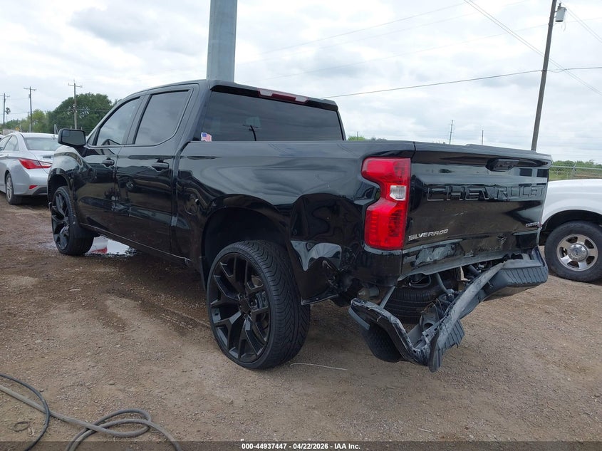 2024 Chevrolet Silverado VIN 3GCPABEK6RG458927 IAAI salvage auction — REAR END, Salvage (Texas), sold $10,600 on 2026-08-01 (photo 3)