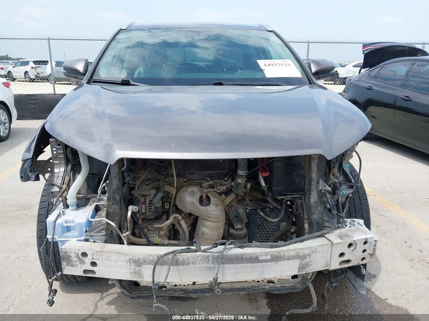 2018 Toyota Highlander VIN 5TDKZRFH6JS541004 IAAI salvage auction — FRONT END, Salvage Title, sold $5,000 on 2026-07-11 (photo 6)