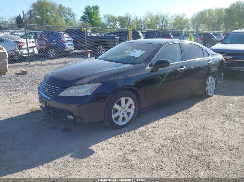 2008 Lexus Es 350 VIN JTHBJ46GX82201713 IAAI salvage auction — FRONT & REAR, Salvage (Illinois), sold $750 on 2026-07-13 (photo 2)