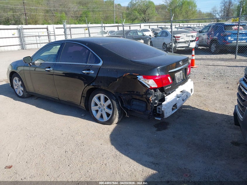 2008 Lexus Es 350 VIN JTHBJ46GX82201713 IAAI salvage auction — FRONT & REAR, Salvage (Illinois), sold $750 on 2026-07-13 (photo 3)