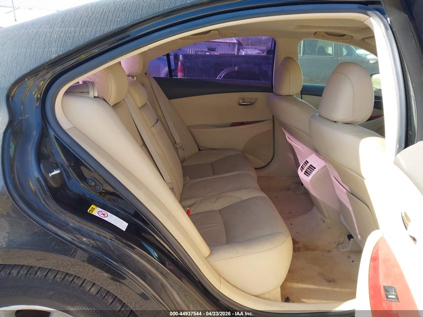 2008 Lexus Es 350 VIN JTHBJ46GX82201713 IAAI salvage auction — FRONT & REAR, Salvage (Illinois), sold $750 on 2026-07-13 (photo 8)