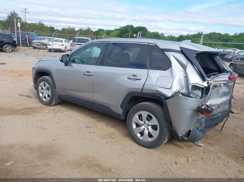 2025 Toyota Rav4 VIN 2T3K1RFVXSC308659 IAAI salvage auction — REAR END, Salvage (North Carolina), sold $8,800 on 2026-07-30 (photo 3)