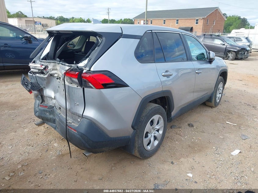 2025 Toyota Rav4 VIN 2T3K1RFVXSC308659 IAAI salvage auction — REAR END, Salvage (North Carolina), sold $8,800 on 2026-07-30 (photo 4)