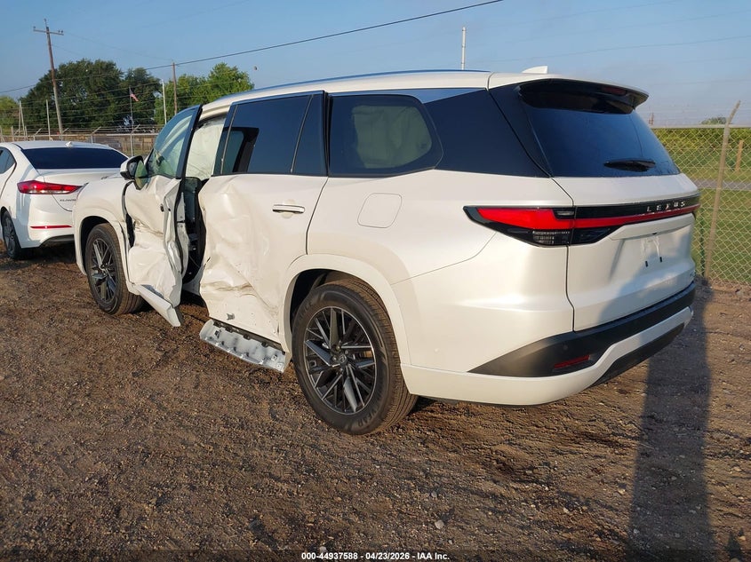 2026 Lexus Tx VIN 5TDAAAB68TS070338 IAAI salvage auction — LEFT SIDE, Wait Title, sold $35,900 on 2026-07-13 (photo 3)