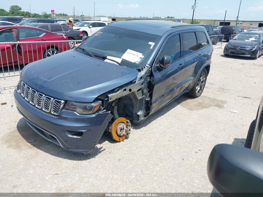2021 Jeep Grand cherokee VIN 1C4RJEBG6MC679918 IAAI salvage auction — LEFT FRONT, Salvage (Texas), sold $5,500 on 2026-07-09 (photo 2)