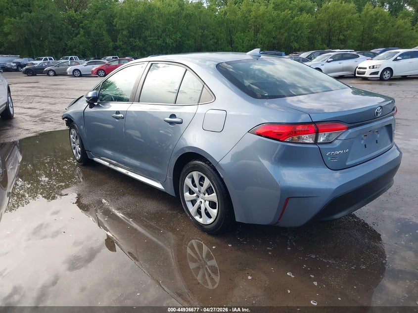2023 Toyota Corolla VIN 5YFB4MDE4PP047686 IAAI salvage auction — FRONT END, Original (Texas), sold $6,300 on 2026-07-08 (photo 3)