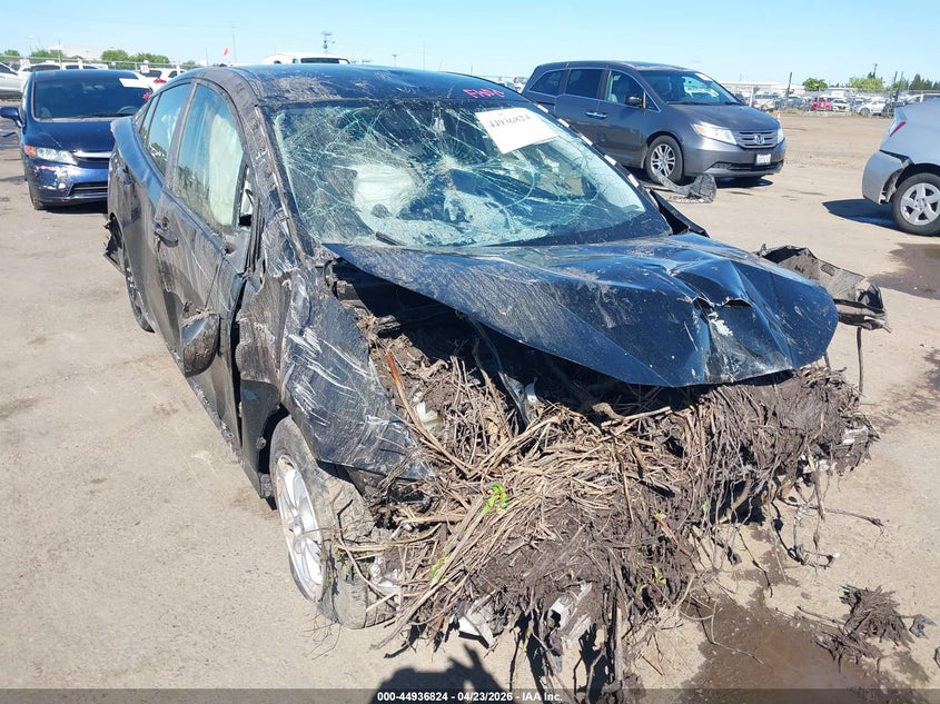 2016 Toyota Prius VIN JTDKBRFU0G3005631 IAAI salvage auction — FRONT END, Non-Repairable (California), sold $800 on 2026-07-15 (photo 1)