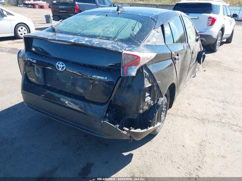 2016 Toyota Prius VIN JTDKBRFU0G3005631 IAAI salvage auction — FRONT END, Non-Repairable (California), sold $800 on 2026-07-15 (photo 4)
