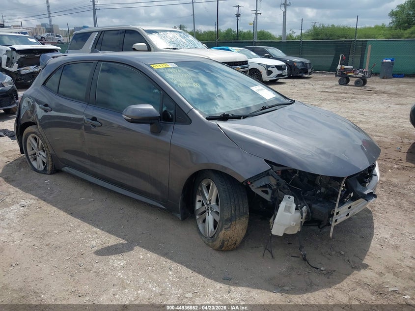 2022 Toyota Corolla VIN JTND4MBE2N3149954 IAAI salvage auction — FRONT & REAR, Original (Texas), sold $3,250 on 2026-07-13 (photo 1)