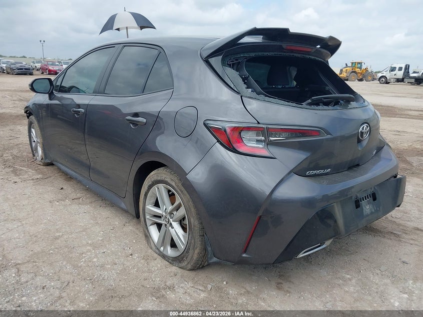2022 Toyota Corolla VIN JTND4MBE2N3149954 IAAI salvage auction — FRONT & REAR, Original (Texas), sold $3,250 on 2026-07-13 (photo 3)