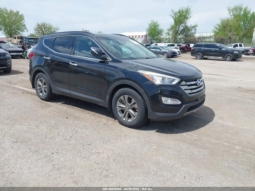 2014 Hyundai Santa fe VIN 5XYZU3LB5EG148415 IAAI salvage auction — HAIL, Salvage (Iowa), sold $2,900 on 2026-07-06 (photo 1)