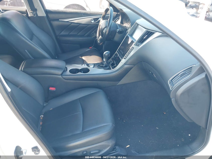 2015 Infiniti Q50 VIN JN1BV7ARXFM417775 IAAI salvage auction — RIGHT SIDE, Mv-907A (New York), sold $2,000 on 2026-07-07 (photo 5)