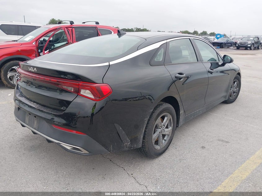 2022 Kia K5 VIN 5XXG24J29NG132647 IAAI salvage auction — LEFT SIDE, Salvage (Illinois), sold $1,500 on 2026-07-23 (photo 4)
