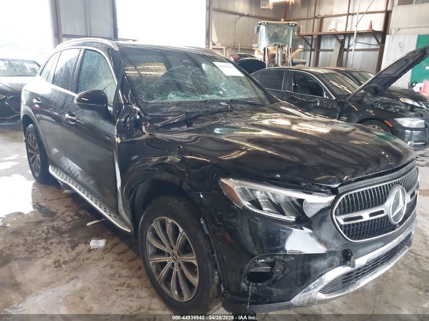 2025 Mercedes-benz Glc class VIN W1NKM4GB1SU088542 IAAI salvage auction — FRONT END, Repossession Paperwork (Georgia), sold $8,600 on 2026-07-29 (photo 1)