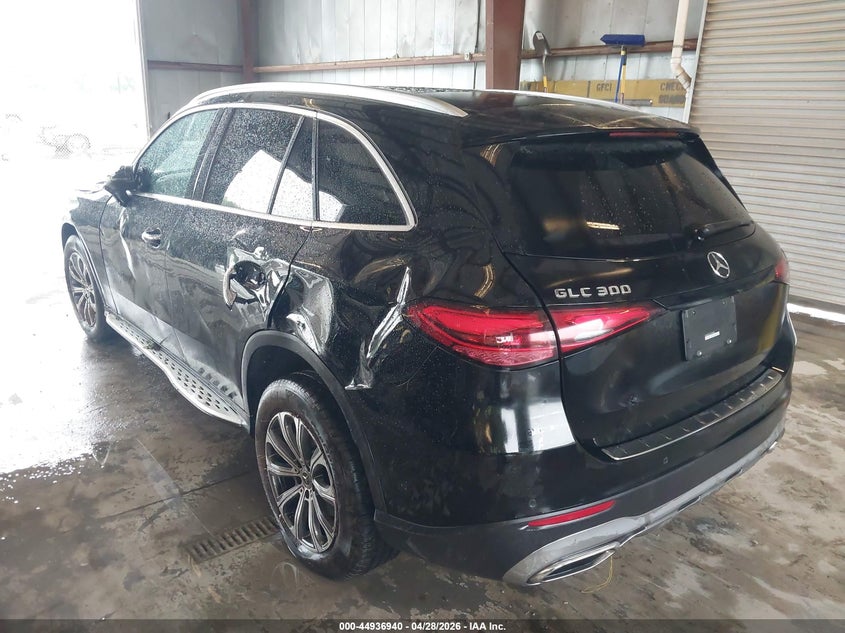 2025 Mercedes-benz Glc class VIN W1NKM4GB1SU088542 IAAI salvage auction — FRONT END, Repossession Paperwork (Georgia), sold $8,600 on 2026-07-29 (photo 3)