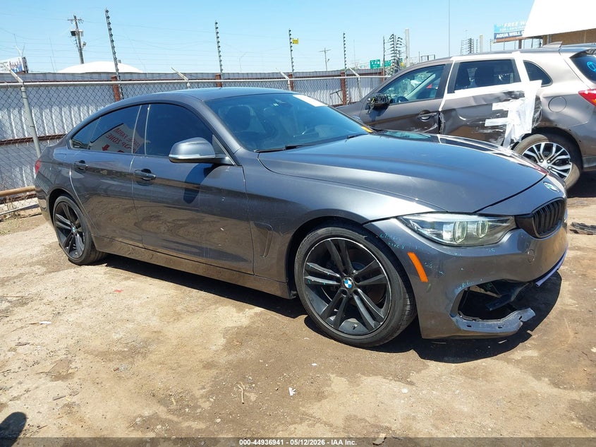 2019 BMW 4 series VIN WBA4J1C51KBM13979 IAAI salvage auction — FRONT END, Clear (Oklahoma), sold $6,225 on 2026-07-29 (photo 1)