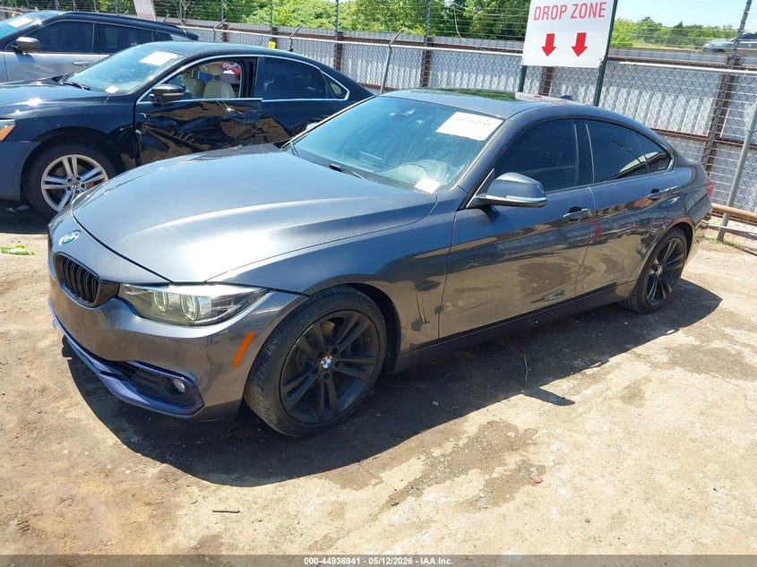 2019 BMW 4 series VIN WBA4J1C51KBM13979 IAAI salvage auction — FRONT END, Clear (Oklahoma), sold $6,225 on 2026-07-29 (photo 2)