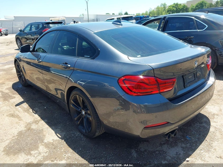 2019 BMW 4 series VIN WBA4J1C51KBM13979 IAAI salvage auction — FRONT END, Clear (Oklahoma), sold $6,225 on 2026-07-29 (photo 3)