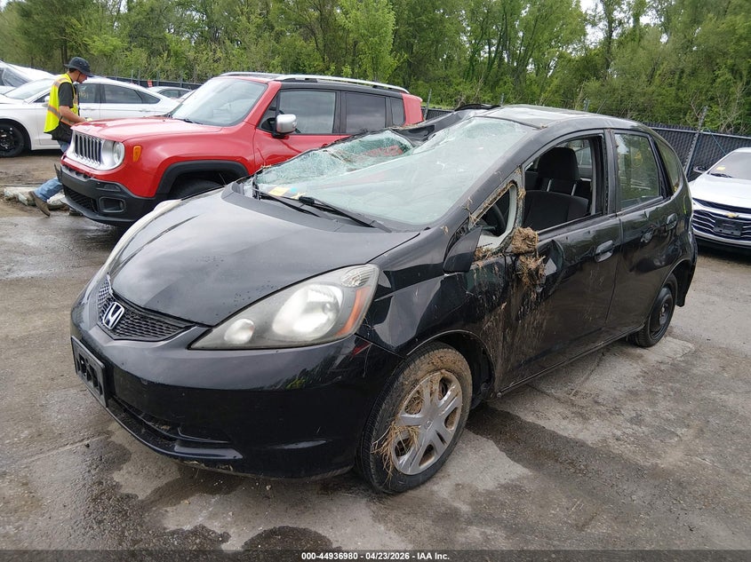 2010 Honda Fit VIN JHMGE8H21AC009101 IAAI salvage auction — ROLLOVER, Salvage (Colorado), sold $325 on 2026-07-22 (photo 2)