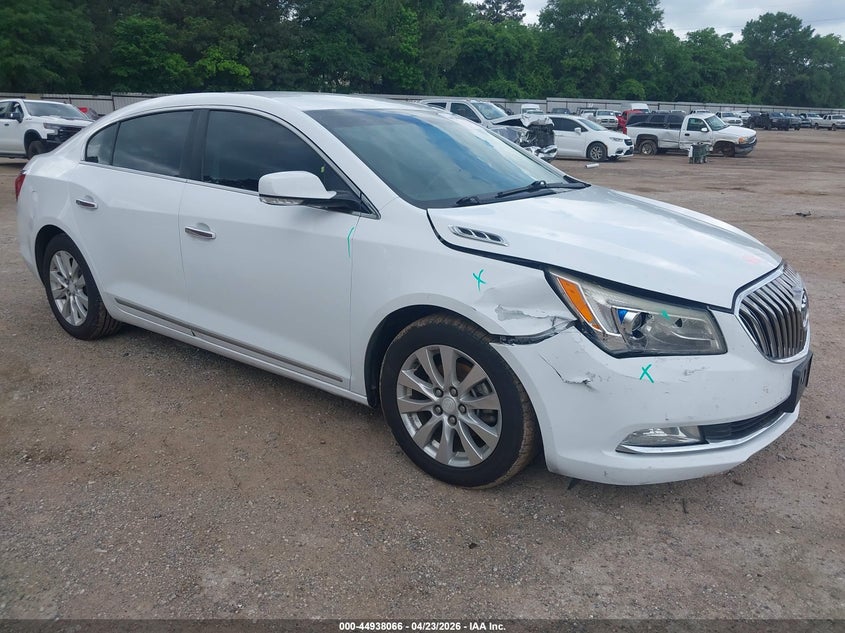 2015 Buick Lacrosse VIN 1G4GB5GR0FF322410 IAAI salvage auction — FRONT END, Salvage (Texas), sold $1,325 on 2026-07-09 (photo 1)