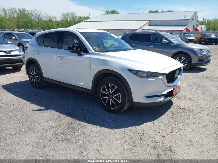 2018 Mazda Cx-5 VIN JM3KFBDM3J0306277 IAAI salvage auction — HAIL, Salvage (Iowa), sold $8,100 on 2026-07-06 (photo 1)