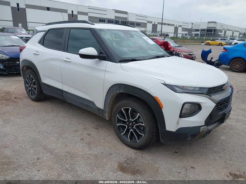 2022 Chevrolet Trailblazer VIN KL79MVSL8NB128057 IAAI salvage auction — TRANSMISSION, Salvage Title, sold $4,000 on 2026-07-10 (photo 1)