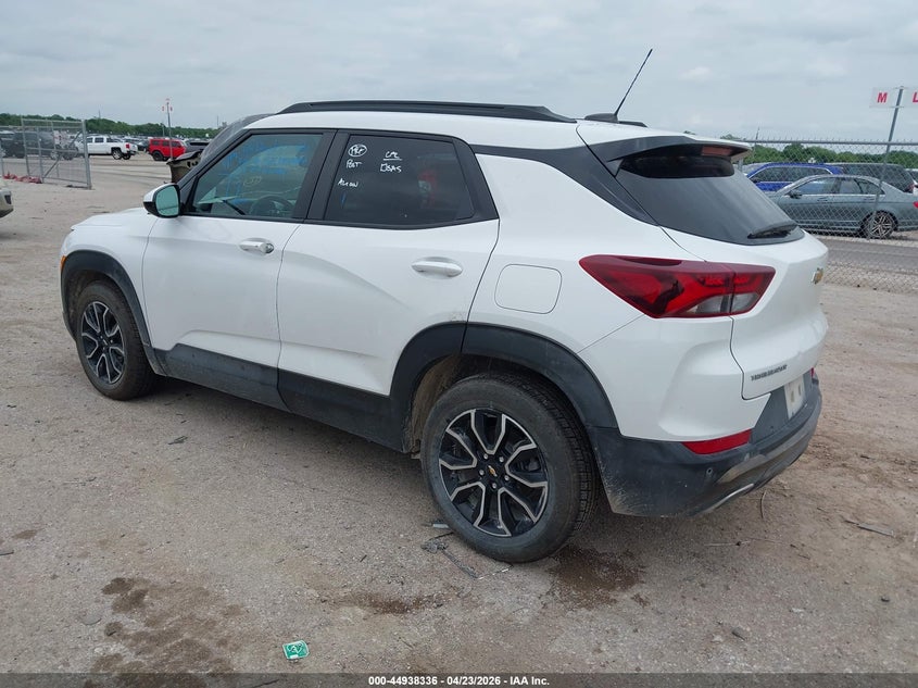 2022 Chevrolet Trailblazer VIN KL79MVSL8NB128057 IAAI salvage auction — TRANSMISSION, Salvage Title, sold $4,000 on 2026-07-10 (photo 3)