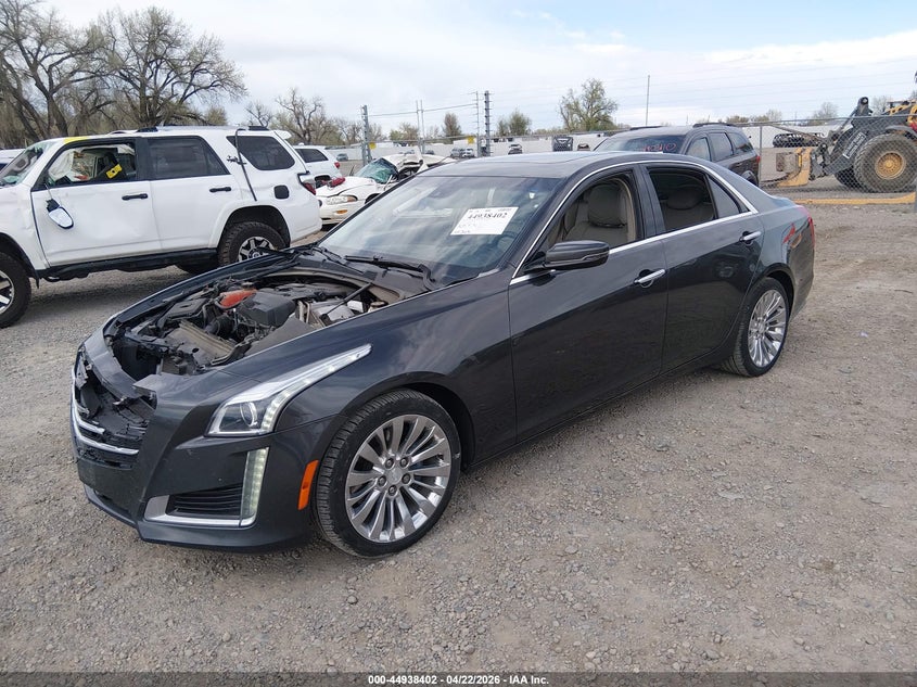2018 Cadillac Cts VIN 1G6AX5SX9J0105129 IAAI salvage auction — FRONT END, Salvage (Montana), sold $1,600 on 2026-07-12 (photo 2)